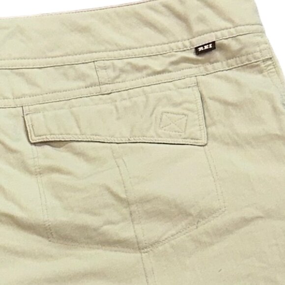 REI Khaki Cargo 9" Shorts Size 16 Outdoors Hiking‎ Lightweight Summer - Picture 6 of 11